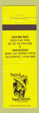 Matchbook Cover - Pancho and Lefty's Tequila Restaurant Stow OH Boston Heights