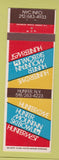 Matchbook Cover - Huntergrove Hunter Mountain Ski Bowl Hunter NY