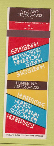 Matchbook Cover - Huntergrove Hunter Mountain Ski Bowl Hunter NY