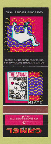 Matchbook Cover - The Strand Miami FL Camel Cigarettes