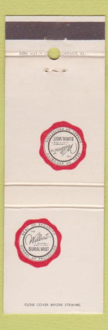 Matchbook Cover - Wilbert Burial Vault White