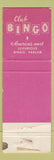 Matchbook Cover - Club Bingo Casino Las Vegas NV WEAR