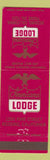 Matchbook Cover - Americana Lodge Redding CA