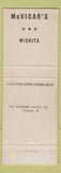 Matchbook Cover - Hart Schaffner Marx Clothes Wichita KS McVicar's