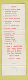 Matchbook Cover - Dillon's Town House Omaha NE