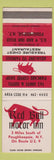 Matchbook Cover - Red Bull Motor Inn Poughkeepsie NY