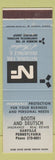 Matchbook Cover - National Fire Insurance Booth and Deutsch Danville PA