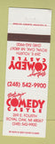Matchbook Cover - Comedy Castle Royal Oak MI Stand Up Comedy