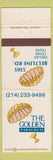 Matchbook Cover - Golden Parachute Dallas TX WEAR