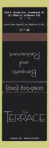 Matchbook Cover - The Terrace Restaurant Lombard IL
