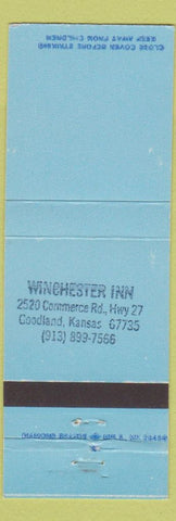 Matchbook Cover - Winchester Inn Goodland KS