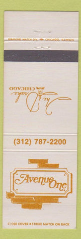 Matchbook Cover - Avenue One Drake Hotel Chicago IL
