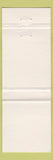 Matchbook Cover - Three Little Bakers Dinner Theatre Wilmington DE WEAR