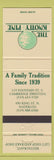 Matchbook Cover - Knotty Pine Cambridge Waterloo ON