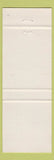 Matchbook Cover - Gus Railway Restaurant Kingston ON yellow