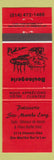 Matchbook Cover - Patisserie Ste Marthe Sur le Lac QC red