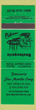Matchbook Cover - Patisserie Ste Marthe Sur le Lac QC green