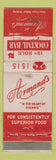 Matchbook Cover - Armand's Restaurant Hyannis MA WEAR