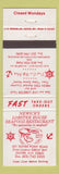 Matchbook Cover - Newick's Lobster House Dover NH