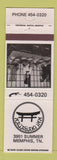 Matchbook Cover - Nagasaki Inn Memphis TN Japanese