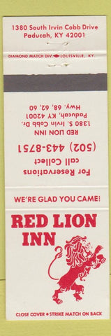 Matchbook Cover - Red Lion Inn Paducah KY