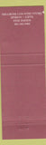Matchbook Cover - Millrose Restaurant Brewery beer South Barrington IL