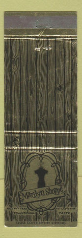 Matchbook Cover - Marilyn Shoppe Women's Clothes