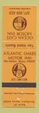 Matchbook Cover - Ocean Gate Motor Inn Atlantic Oakes Bar Harbor Southport ME