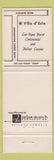 Matchbook Cover - Villa D Este Italian Restaurant Las Vegas NV