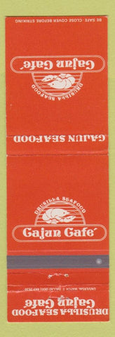Matchbook Cover - Cajun Cafe Seafood Drusilla