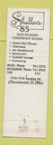 Matchbook Cover - Shuller's Cincinnati OH Restaurant Motel
