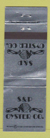 Matchbook Cover - S&P Oyster Company Manchester St Charles MO WEAR