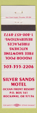 Matchbook Cover - Silver Sands Motel Rockaway OR