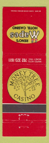 Matchbook Cover - Mapes Hotel Casino Reno NV Money Tree