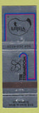 Matchbook Cover - Visko's Steamroom Gretna LA