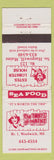Matchbook Cover - Estes Lobster House South Harpswell ME Woolwich ME