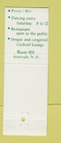 Matchbook Cover - New England Inn Intervale NH