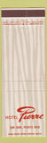 Matchbook Cover - Hotel Pierre San Juan Puerto Rico