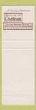 Matchbook Cover - Chateau Italian Restaurant Waltham MA