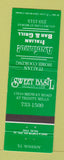 Matchbook Cover - Andiamo Italian Bar Grill Addison TX Sweet Basil