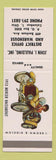 Matchbook Cover - John Paulding Columbus OH Brown Bigelow car SAMPLE