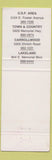 Matchbook Cover - CDB Italian Restaurant Lakeland Carrollwood