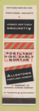 Matchbook Cover - Allentown Portland Cement PA