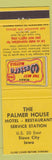 Matchbook Cover - Palmer House Motel Sioux City IA