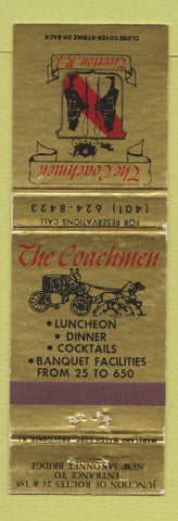 Matchbook Cover - The Boachmen Restaurant Tiverton RI