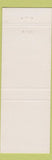Matchbook Cover - Chianti Restaurant Phoenix AZ pizza Italian