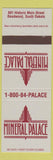 Matchbook Cover - Mineral Palace Deadwood SD