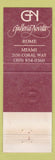 Matchbook Cover - Galleria Novita Rome Miami FL