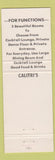 Matchbook Cover - Calitri's Italian Restaurant Danvers MA