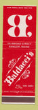Matchbook Cover - Baldacci's Bangor ME